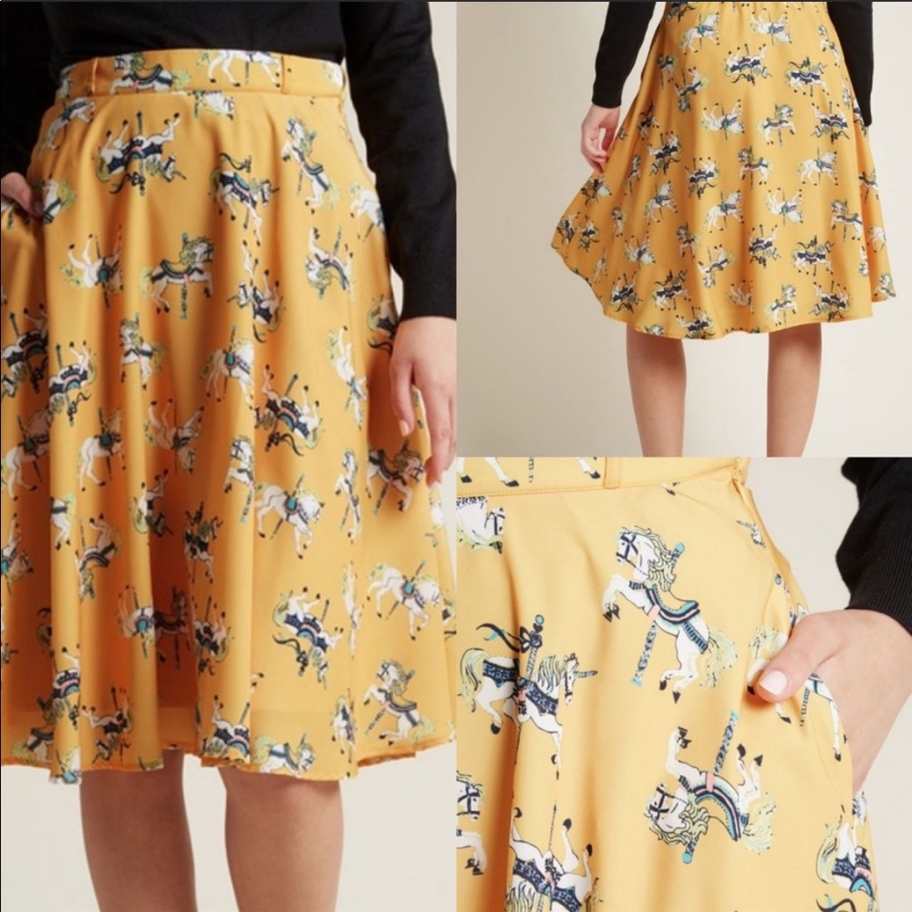 ModCloth carousel skirt!